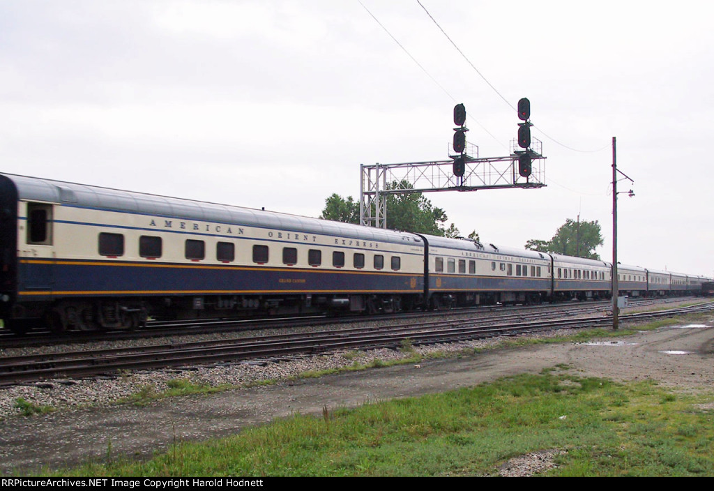 American Orient Express train